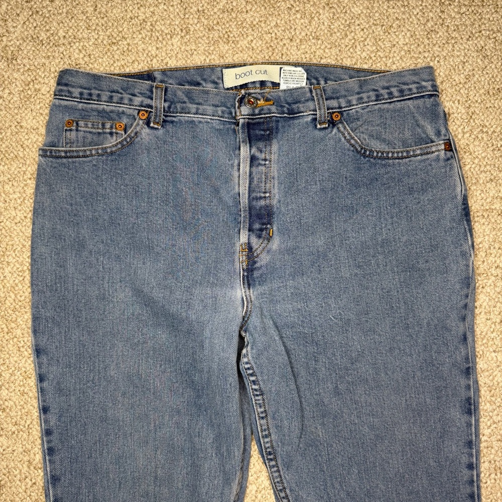 Gap Boot Cut Button Fly Jeans - image 5